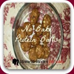 No Bake Protein Balls