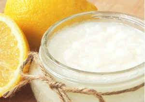 DIY Lemon Scrub