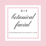 DIY facial